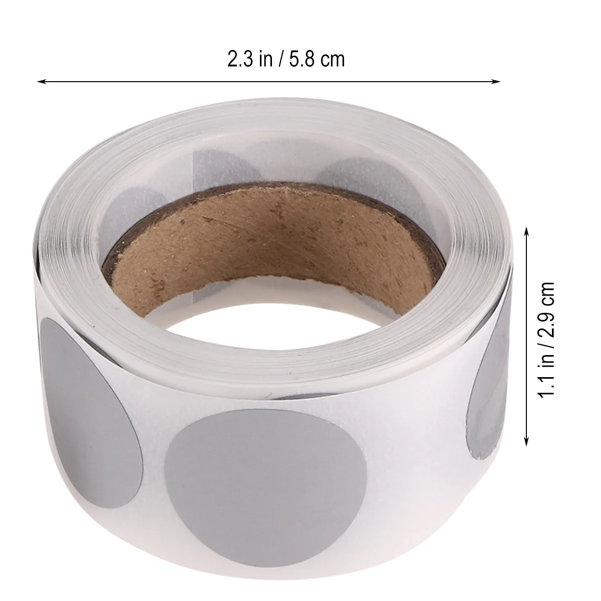 300 個粘着ステッカーラウンドラベル紙 Diy クラフトデカールギフトタグスクラップブックフェスティバルプレゼント装飾ラベルステッカー