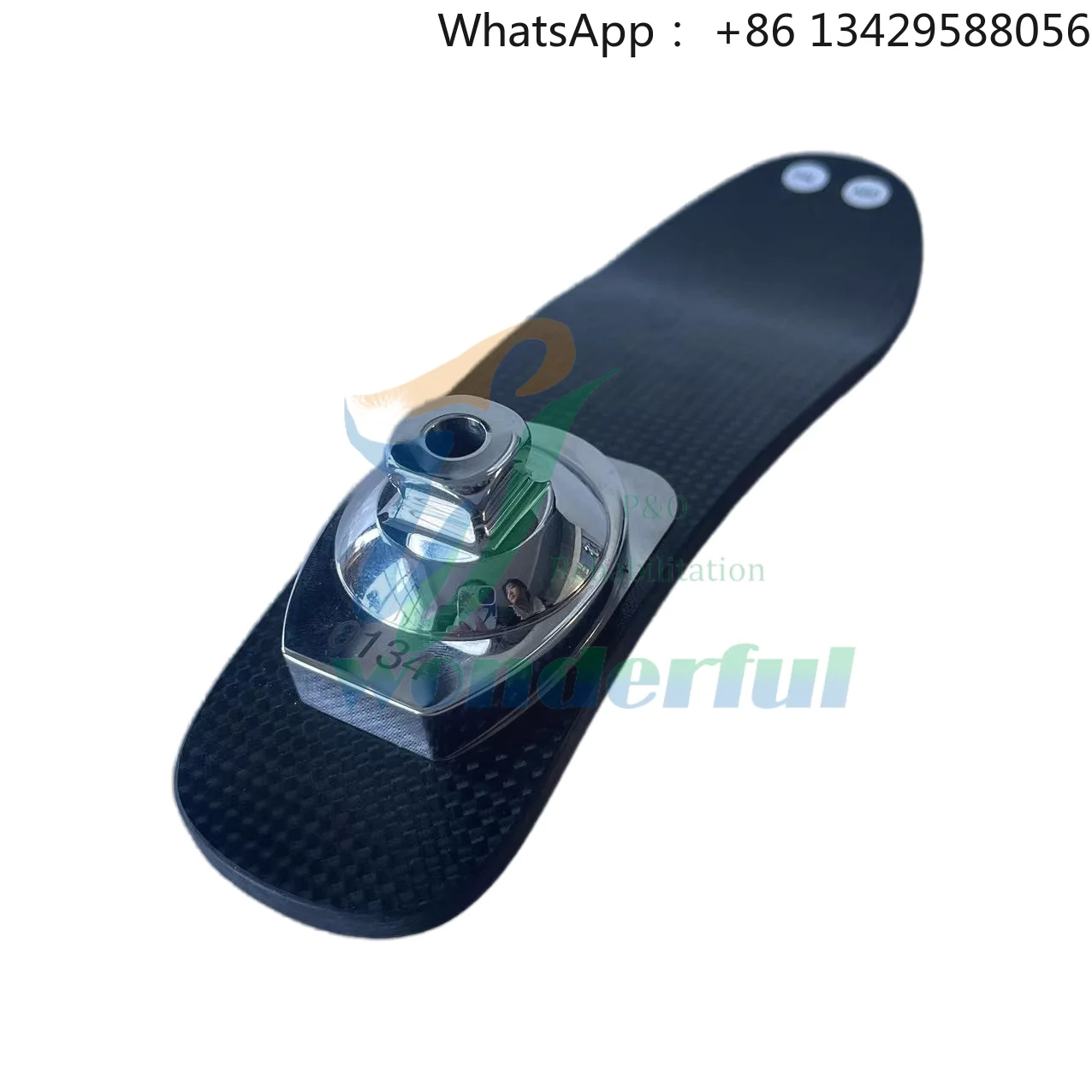 

High Load-Bearing Carbon Fiber Foot Artificial Limb Prosthesis for Lower Limb Ankle Joint AK BK Interventional Material