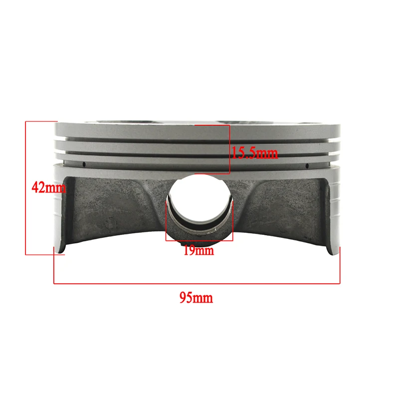Motorcycle 94.95 95mm Piston Rings Kit For YAMAHA YFZ450 YFZ450R YFZ 450 R 450R 2004 2005 2006 2007 2008 2009 2010 2011 2012 -18