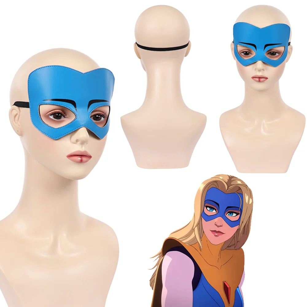 

Маска Fantasia Game Dispatches Blonde Blazer Mask для косплея, женская маска для глаз, аксессуары для костюма, реквизит для Хэллоуина и карнавала