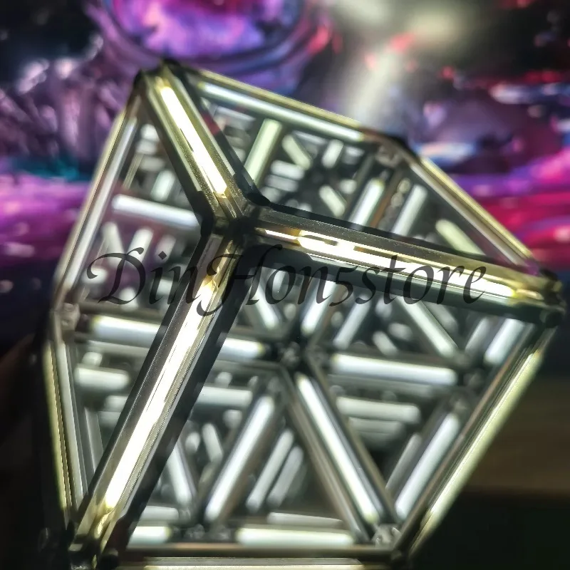 Gaming ambient light desktop technology sense ornament four-dimensional space ultra-cubic creative abyss night light gift male