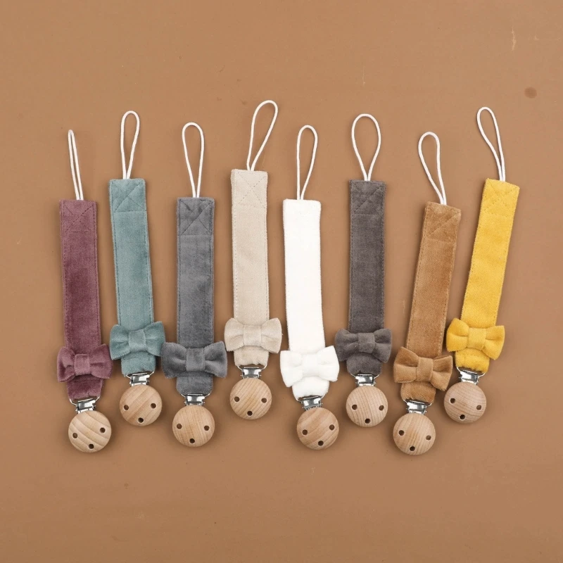 Pacifier Clip Chain Holder Strap Hanging Ornaments for Newborn Infants