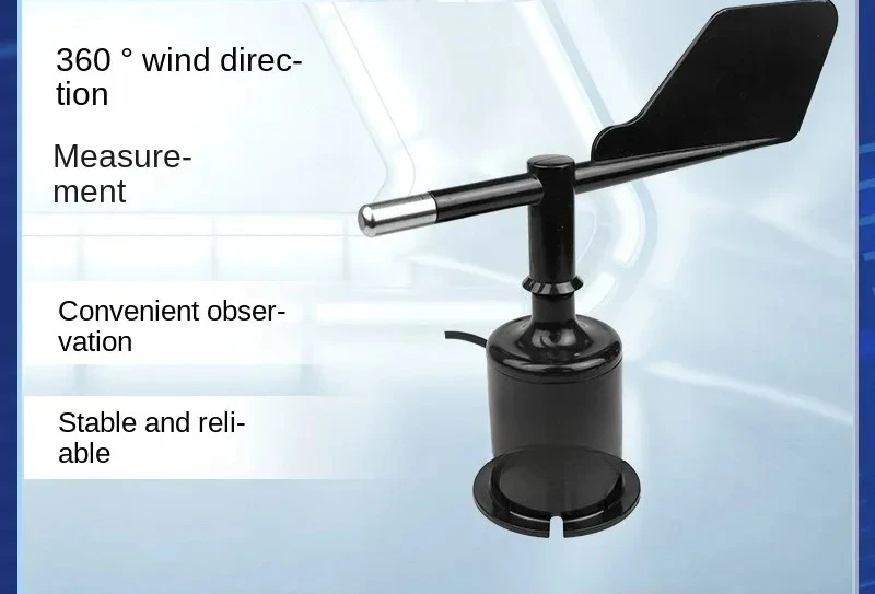 Economical wind direction sensor transmitter