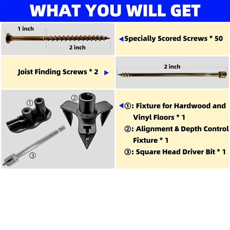 Repair Floor Screws For Floor Repair, For Screws Fit Hardwood Floors, Vinyl Floors, Wood Floor Space Fixer Replacement