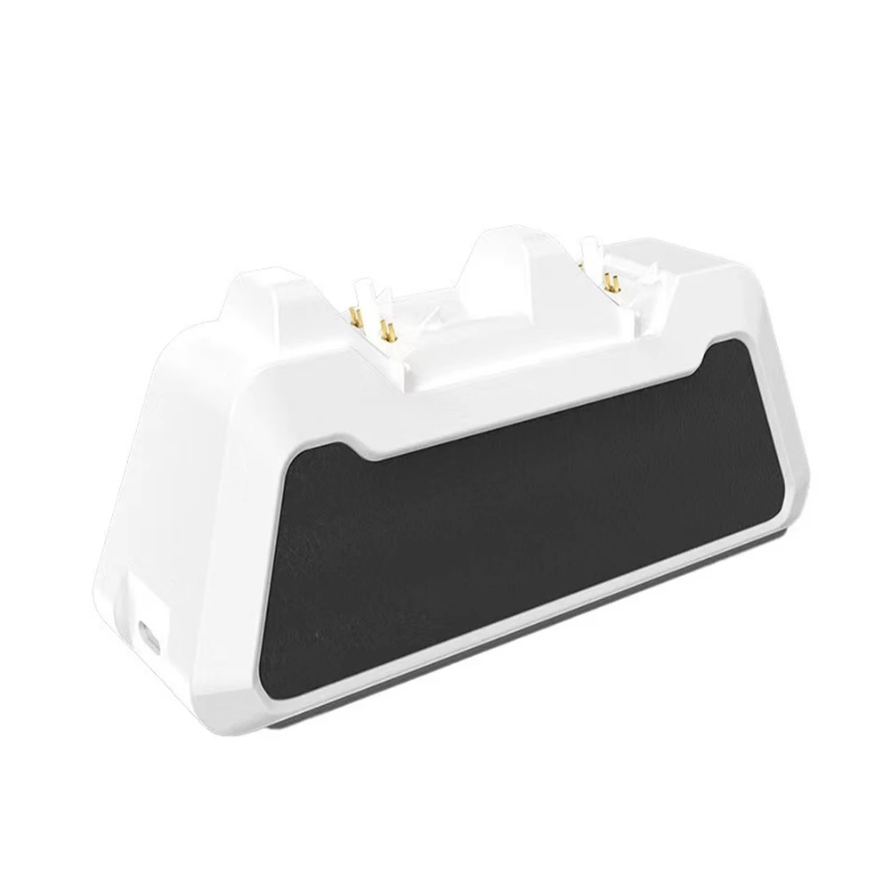 

Stable Gaming Stand Dual Docking Quick Controller Charging Station White Type C ABS Indicator Light Fast Charge Home For PS5