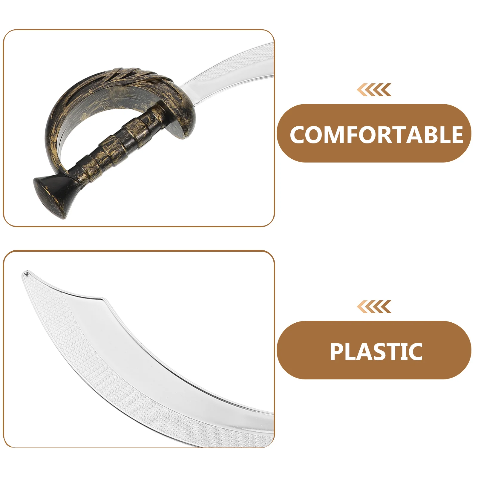   Halloween pirata cuchillo juguete disfraz decoración ropa Cosplay espada Prop hombre espadas