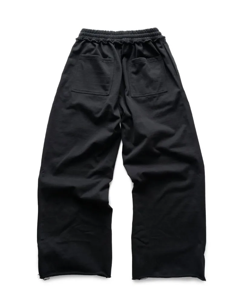 Pantaloni casual da donna da uomo con coulisse bianca nera con motivo a lettere Y2K europei americani Pantaloni alla moda da strada gotici Harajuku