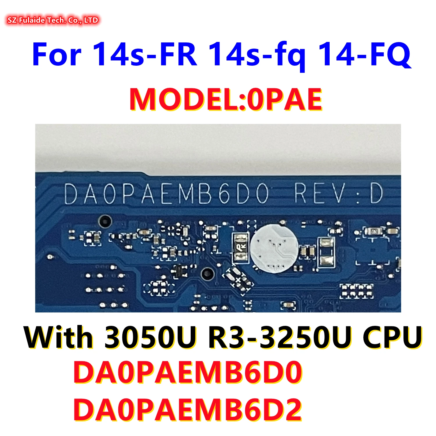 Placa base para ordenador portátil HP 14-FQ 14S-FR 14-DQ tpn-q221 ...