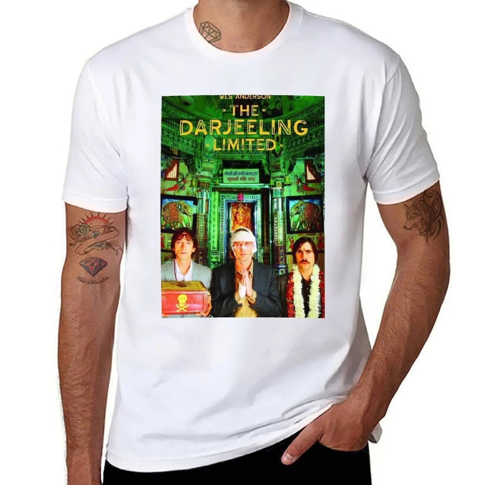 

Adventure The Darjeeling Limited T-Shirt t shirts designer man t shirt cotton high quality T-Shirt