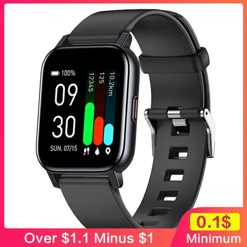 200mah Smart Bracelet Music Control Smart Home 1.3-inch Pedometer Calories Smart Watch Heart Rate Alarm Table