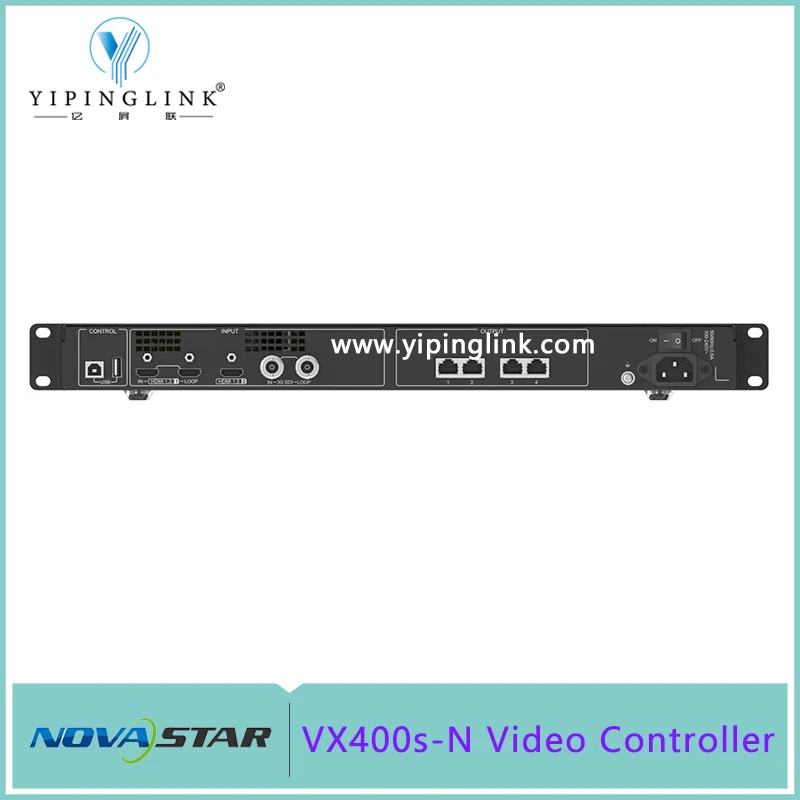 Hot Sale Novastar VX400s-N All-in-One Controller Widely Used Rental Stage Control Systems And Fin-Pitch LED Display