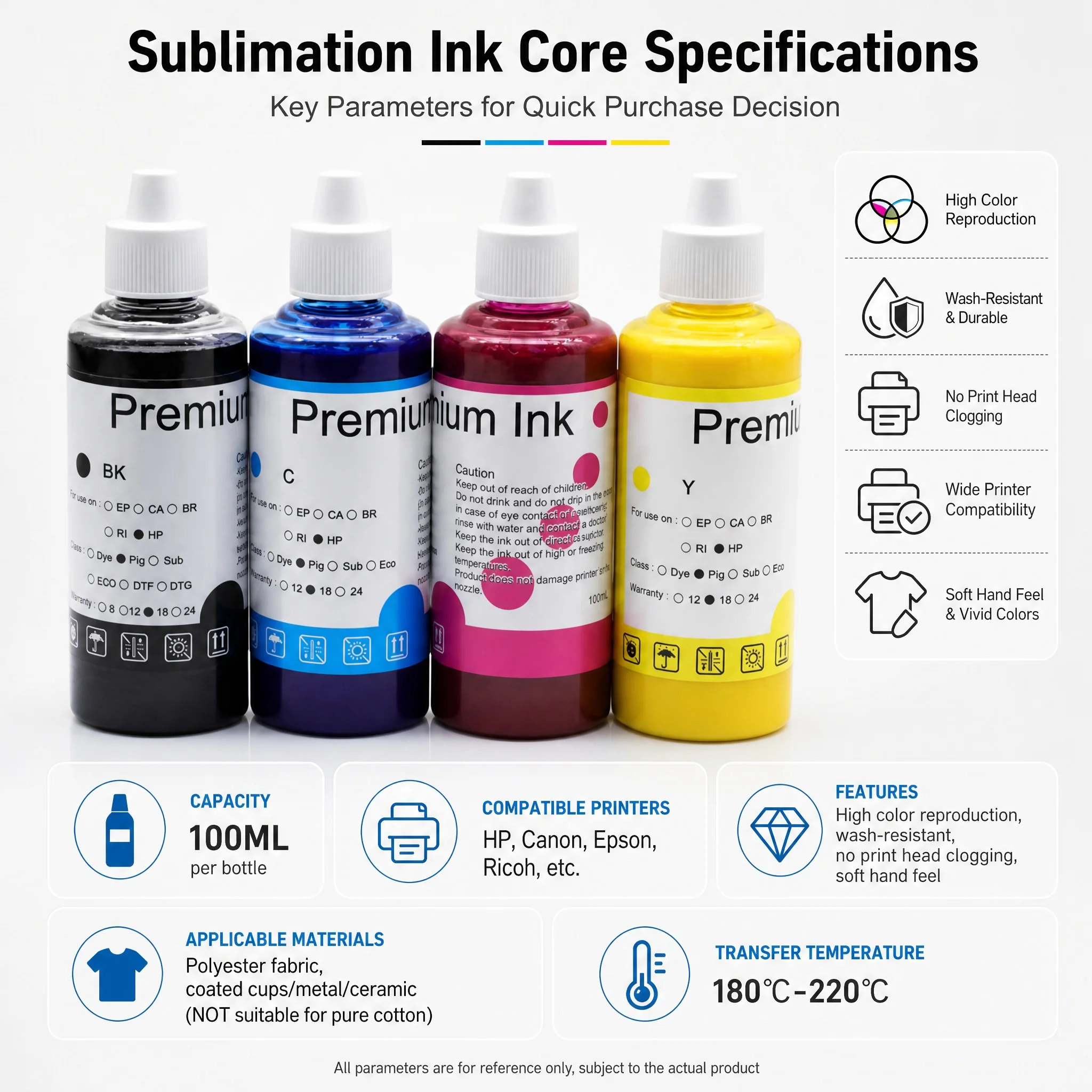Tinta Sublimasi Dengan Lapisan - Sublimation Ink 100Ml ulasan dan harga