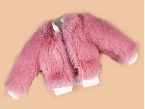 LX376 Modischer Plüschmantel, Kleidung, Geschenke für Ihre 1/6 Babi Xinyi Fr Fr2 Mizi Mengfan Puppen