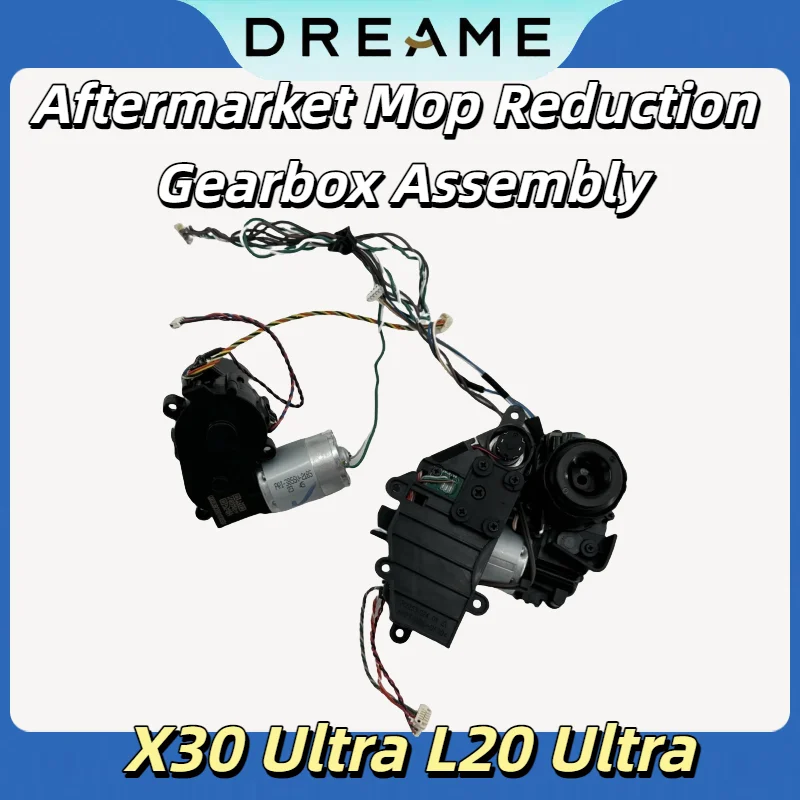 Conjunto de caja de cambios de reducción de fregona de posventa, para barredora robótica de vacío Dreame X30 Ultra/L20 Ultra
