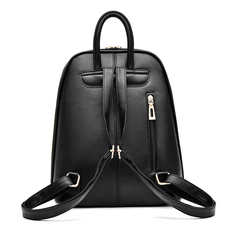 Fashion Women Designer Backpack Girls School Backpack Schoolbag New Luxury Women Backpack Delicate Leather Shoulder Bag