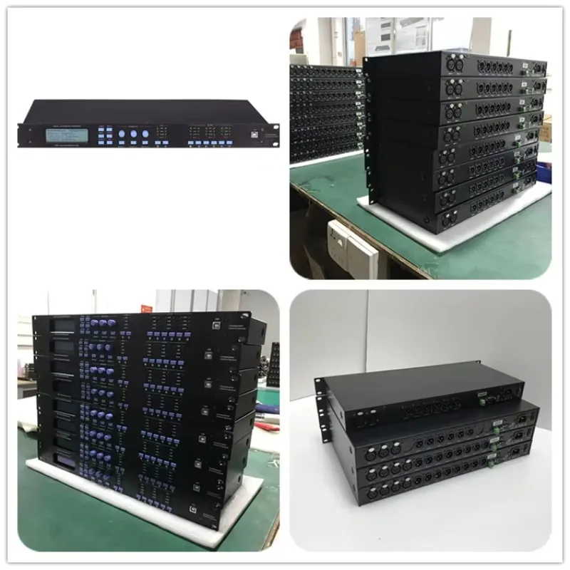 

Новая система управления акустическими системами DSP260 Rack 2in 6out, профессиональный процессор звука для сцены