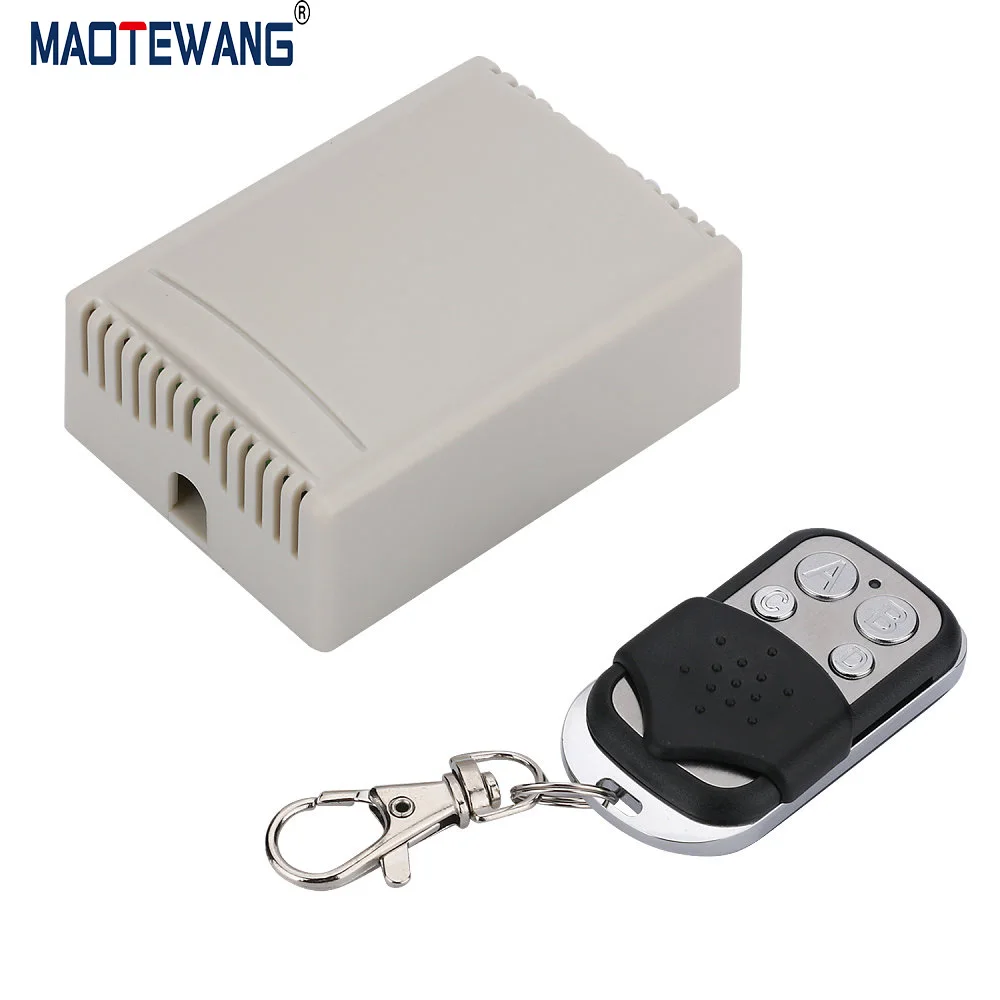 MAOTEWANG 12V 2/4CH Channel 315Mhz Wireless Remote Control Switch Transceiver Receiver 1CH Wireless RF Transmitter Receiver