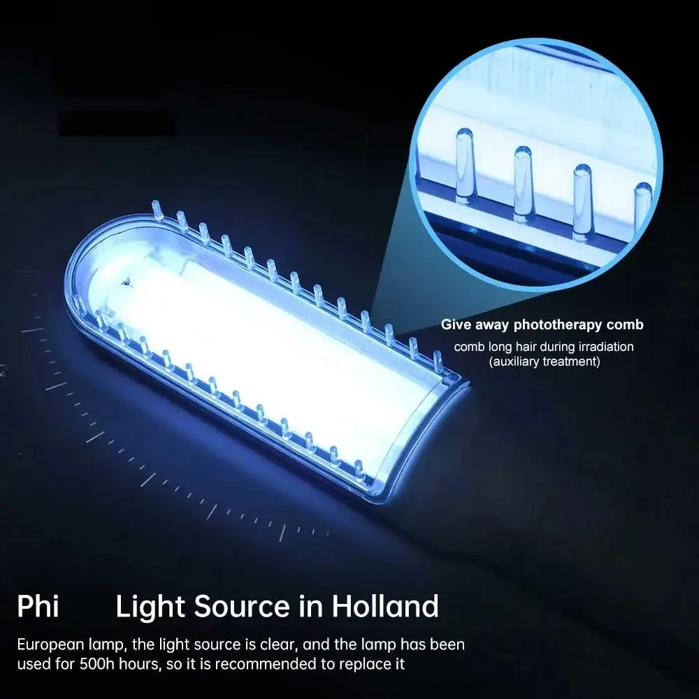 Uvb Lamp Physical Therapy Equipment Narrowband Phototherapy Lamps Medical Light Source UV Led 311nm Uvb Vitiligo