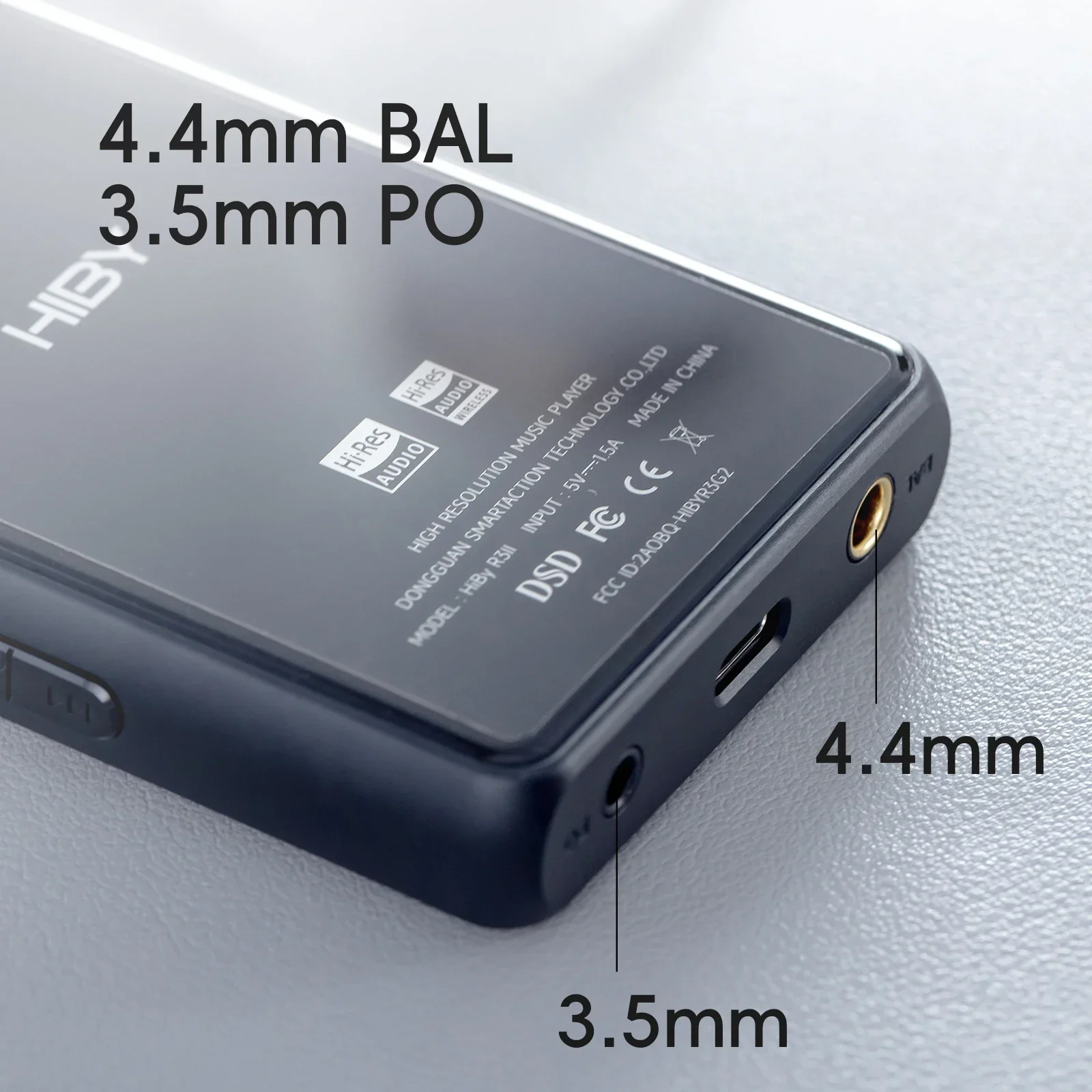 HiBy R3 II 2025 / R3 Gen 2 Music Player Bluetooth 5.1 WiFi MQA16X DSD256 Web Radio USB Audio Dongle DAC X1600E ES9219C 3.2‘’