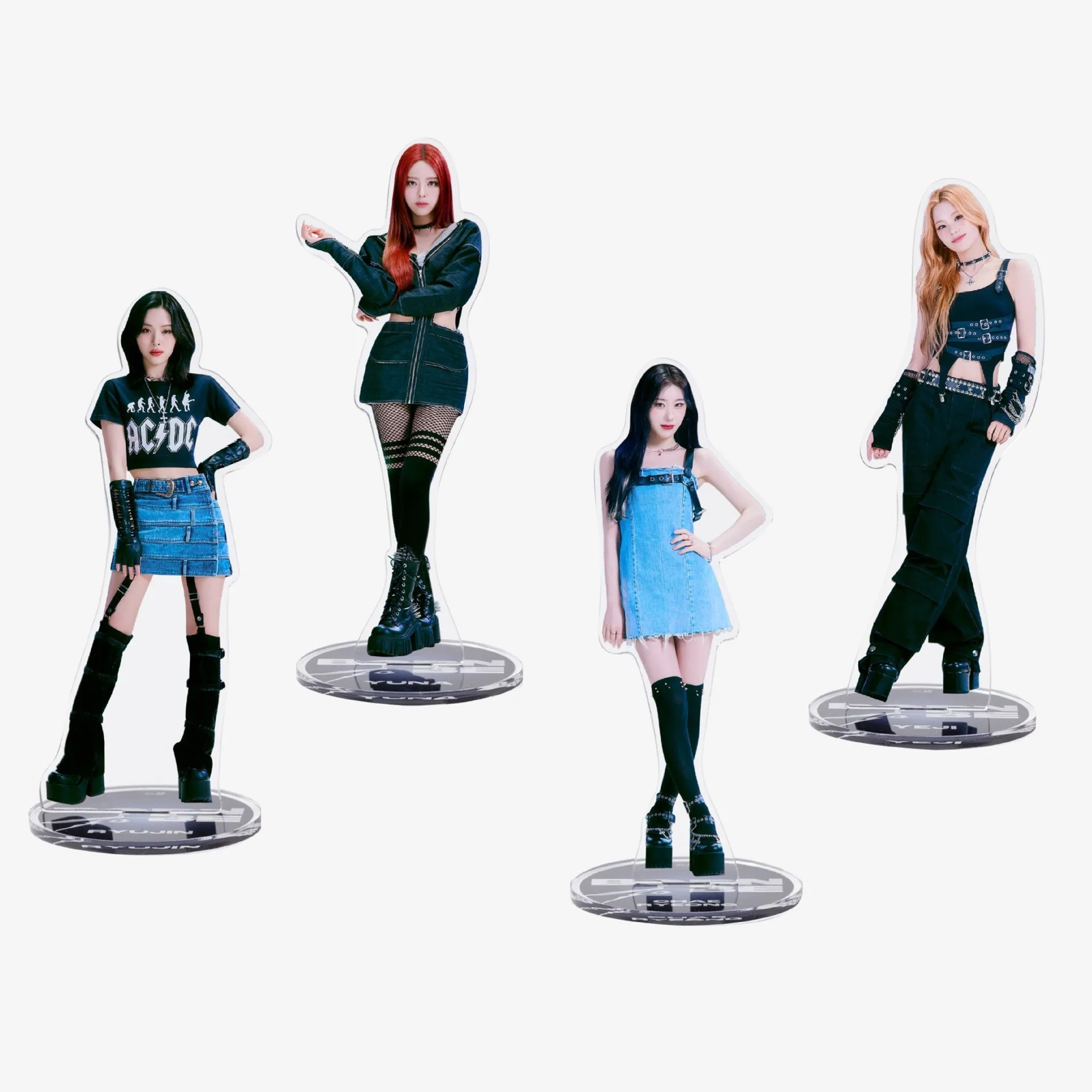 Kpop Itzy BORN TO BE Album Acrylic Character Sign Standing Board Desktop Decoration Haracter YEJI LIA RyuJin Fans Gift