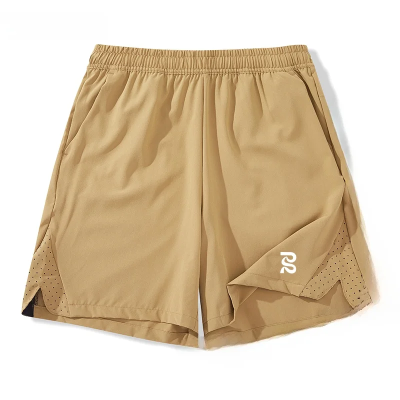 

Qui Dry Ice Silk Running orts Outdoor Basketball Fitn Мужские и женские брюки Four-Quarter Дышащие удобные