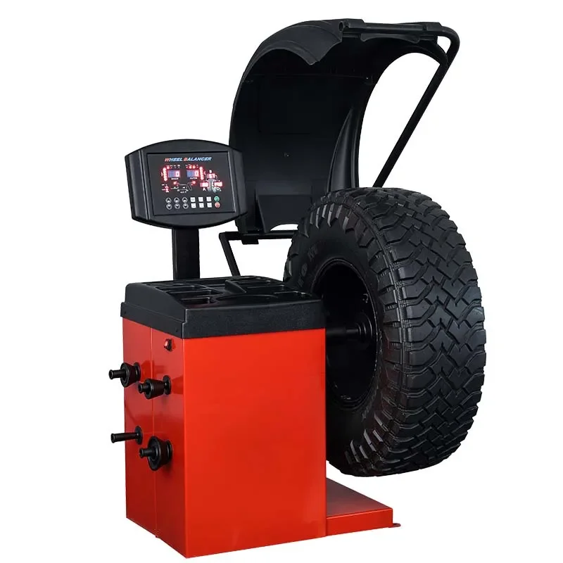 Easy Operation Car / Motorcycle Wheel Balancer High Quality Wheel Balancing Machine