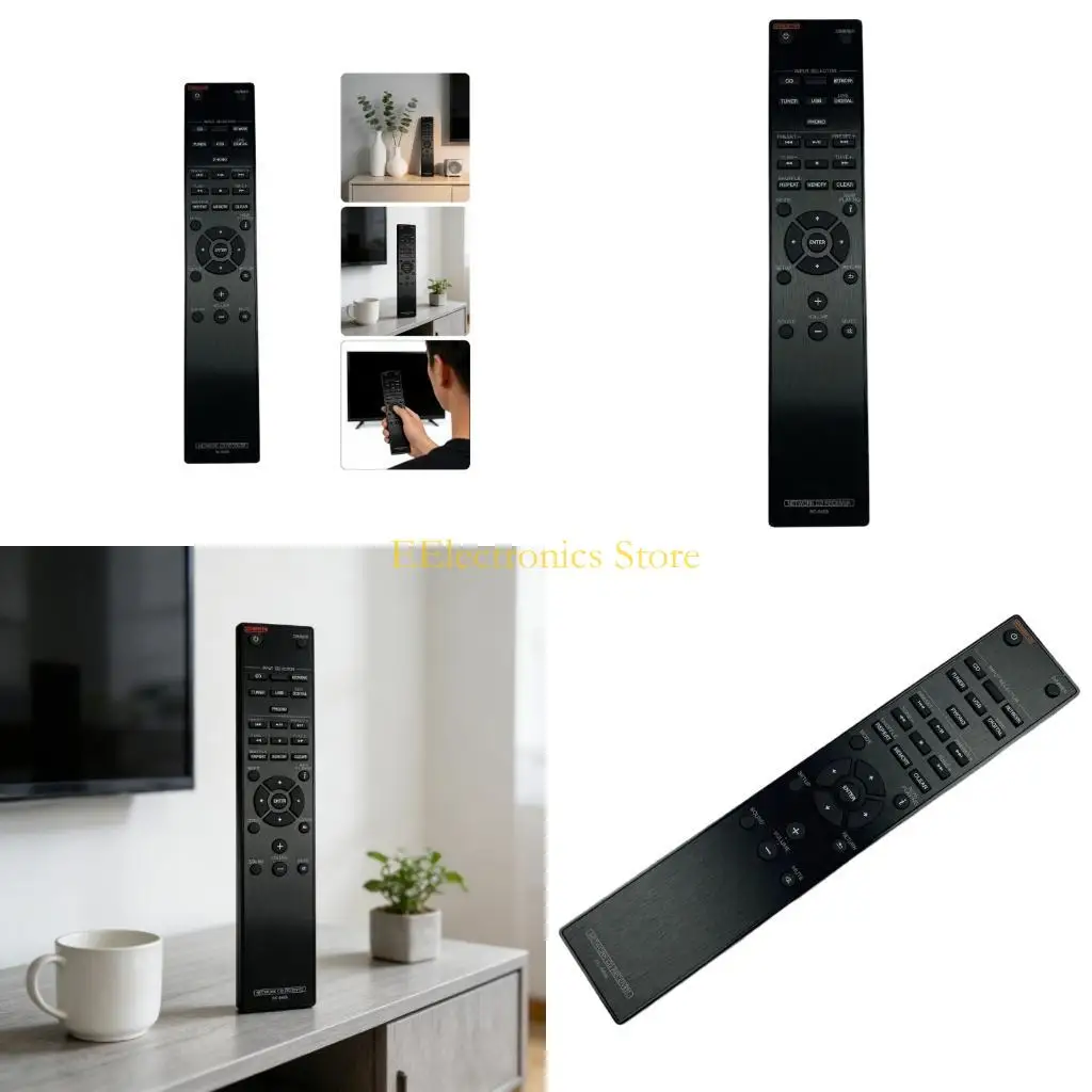 B03C Ergonomic Remote Control for RC946S AVs Surround Receiver with Enhances Comfortable Grip ABS Intuitive Button Layout for