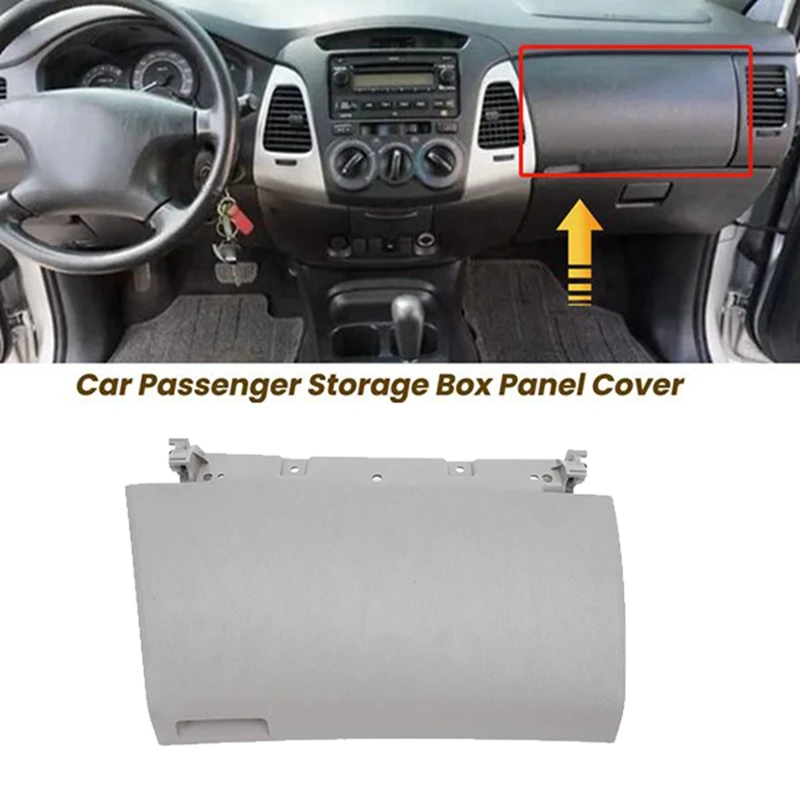 55440-0K040-A0 Grey Dash Glove Box Upper Panel For Toyota Innova 06-15 LHD Passenger Storage Box Panel Cover 554400K040