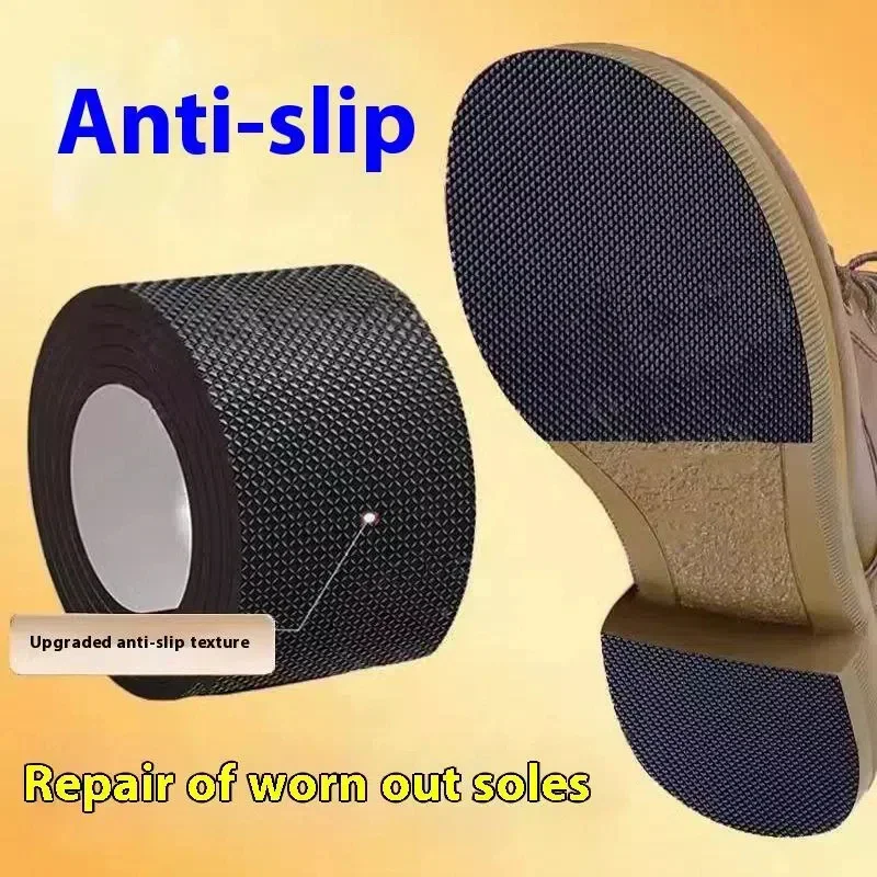 2meters Self Adhesive Sole Repair Tape Anti Slip Noise Reducing Protective Film For High Heels Sports Shoes And Sandals