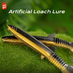 10/20PCS Fishing Lures Bionic Bait Simulation Loach Soft Sinking Pencil Bait Polyvinyl Chloride Fishing Supplies Accessories