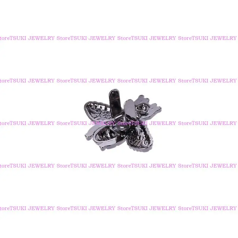 

62KE Stylish Butterfly Bees Metal Hardware Bag Enhancements Suitable for Creative Projects and Gift Wrapping