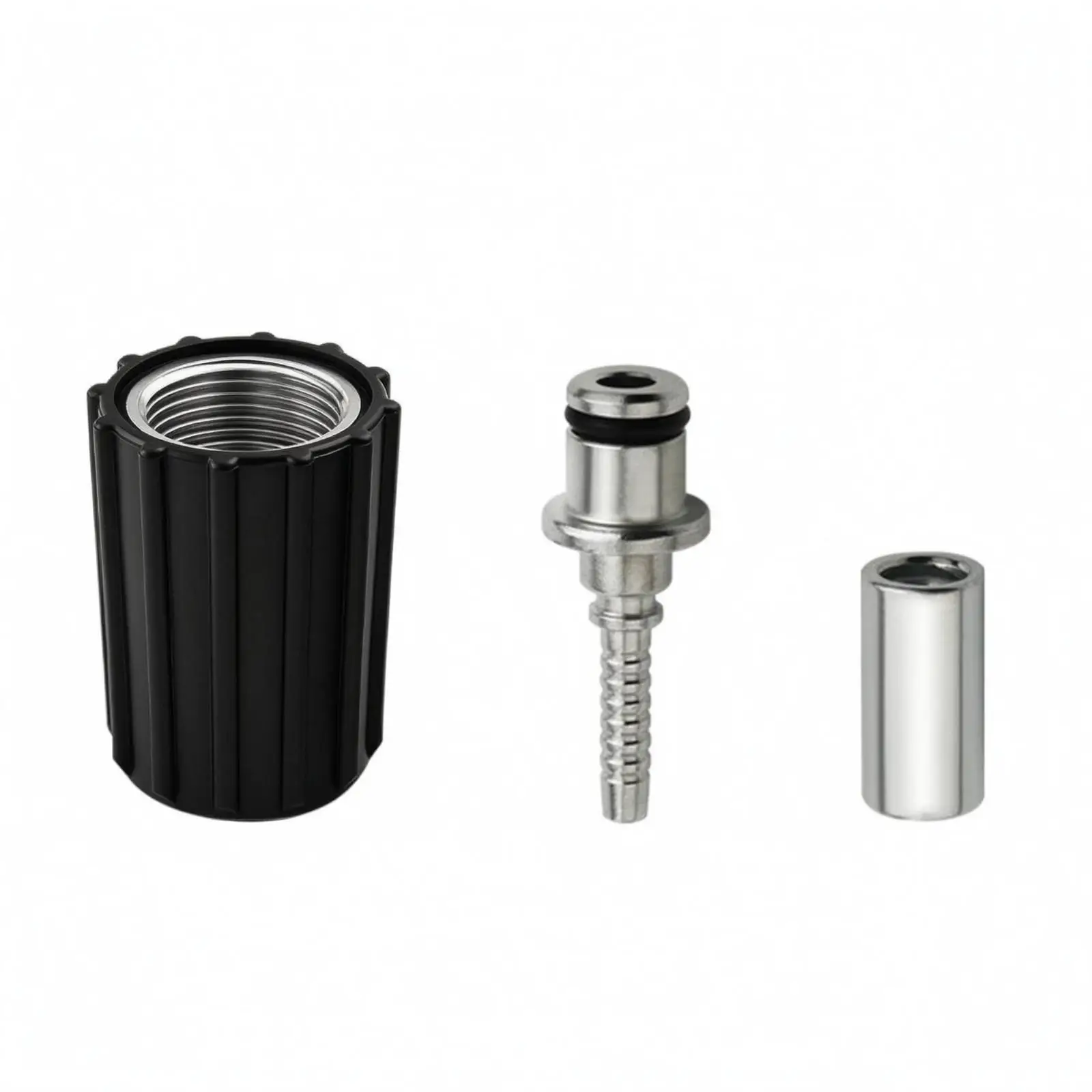 M22 Thread Washer Hose Adapter for Pressure Washer and Sprayer with Electroplated Iron Body