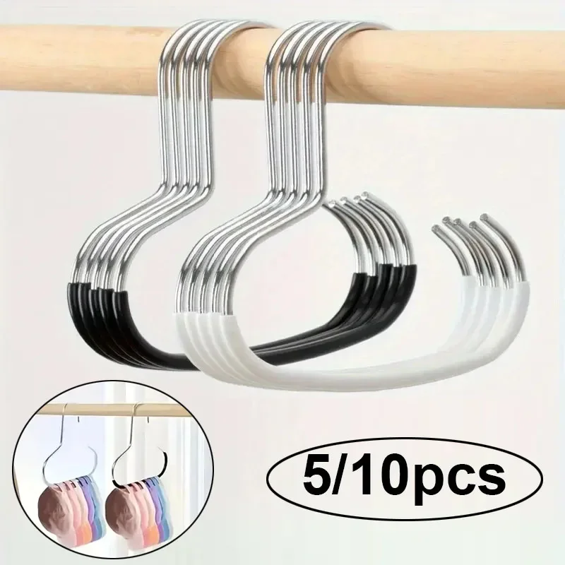 

Прочная круглая вешалка для шляп с кольцом, универсальные стальные колпачки, круглые крючки, 5/10 шт., нескользящий крючок для хранения шляп, подвесная стойка для шарфа, галстука для полотенец