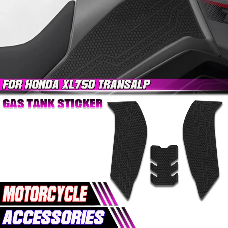 

Для Honda XL750 XL 750 Transalp 2023 2024 2025 мотоциклетная накладка на топливный бак, защитная наклейка, газовая наколенница, тяговая накладка, аксессуары