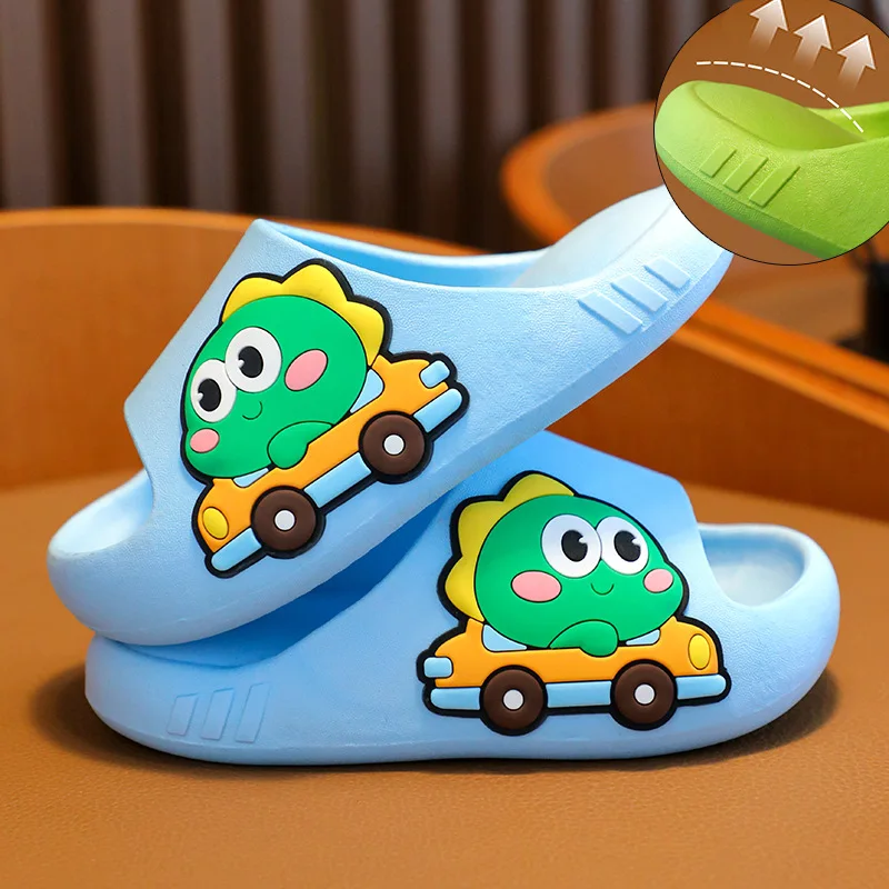 Pantuflas Anti-Rutsch-Kinderschuhe Sommer neue Cartoon Junge Sandalen niedlichen Mädchen Haus Schuhe Flip Flops Zapatos Niña Mädchen Hausschuhe