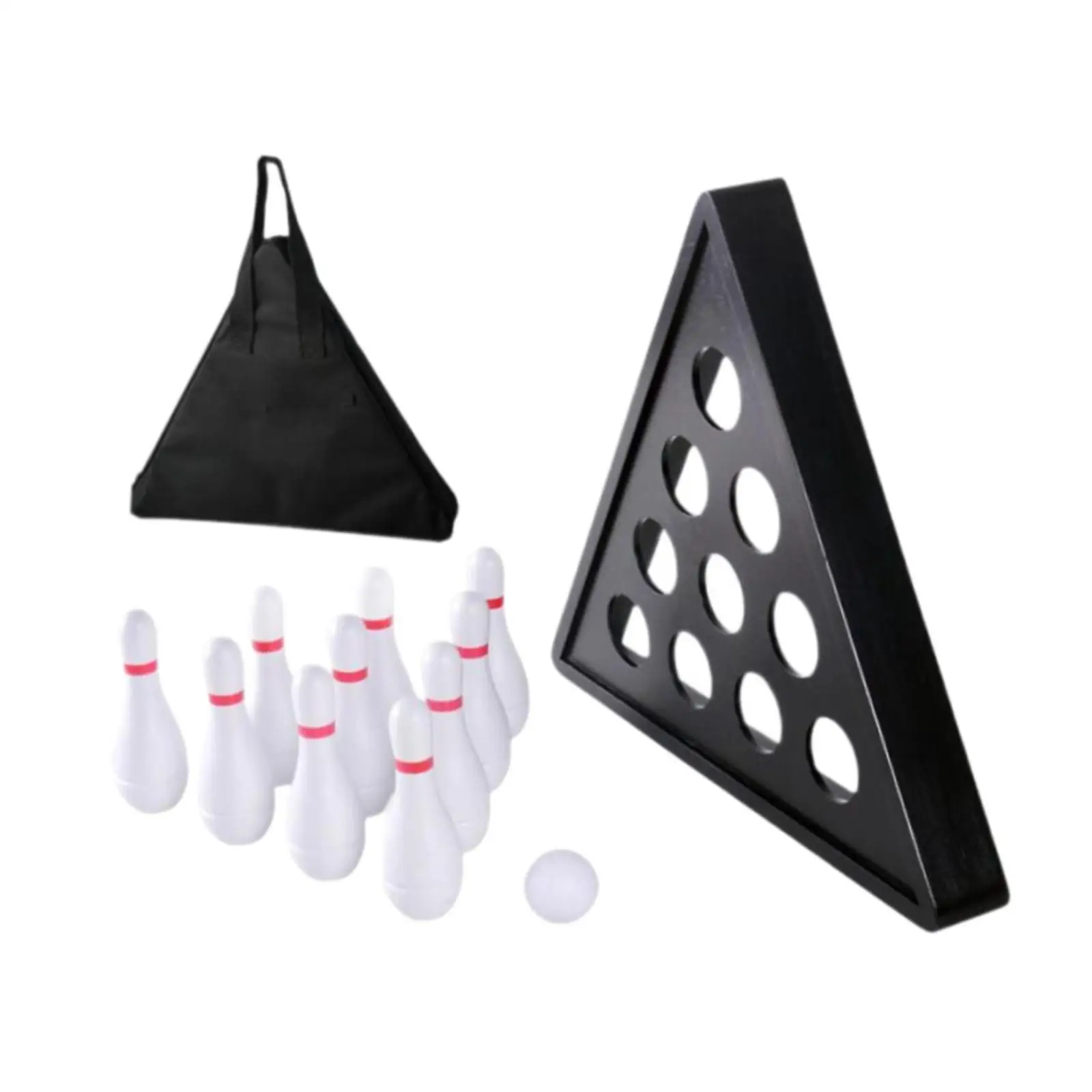 

Tabletop Shuffleboard Bowling Pins Set Outdoor Shuffleboard Bowling Curling Game for Birthday Gift Activity Party Family Game