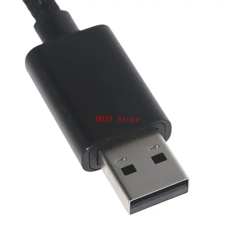 USB Sound Card Adapter 3.5mm Headphone Connector Mutual Convertors