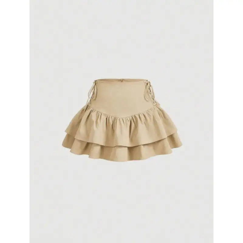 

Боковые плиссированные кружевные юбки, боты, трансграничные новые винтажные брюки Ciwalk ort, большие размеры, эластичный полиэстер с девятью точками