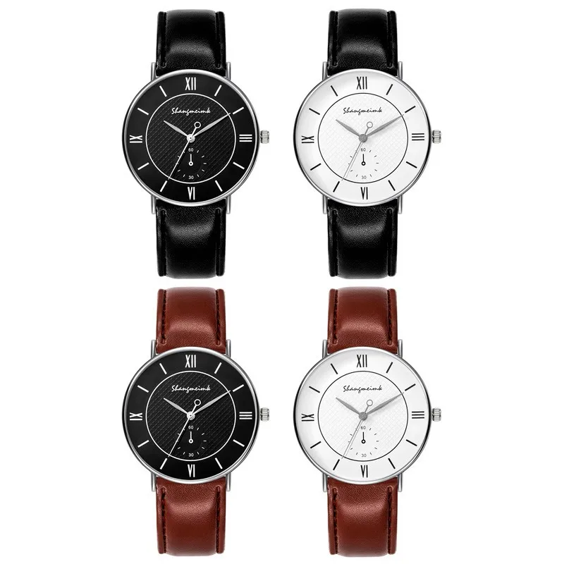 Montre à quartz en cuir de haute qualité pour homme, étanche, semaine, date, marque supérieure, luxe, nouvelle mode