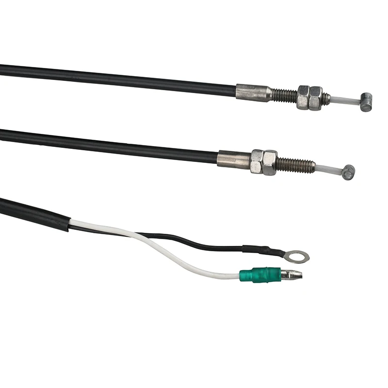 63V-42111-01-4D مقبض التوجيه عاصي مع كابل لياماها خارجي 9.9HP 15HP 13.5HP F6 F8 F9.9 محرك القارب 63V-W0084-00