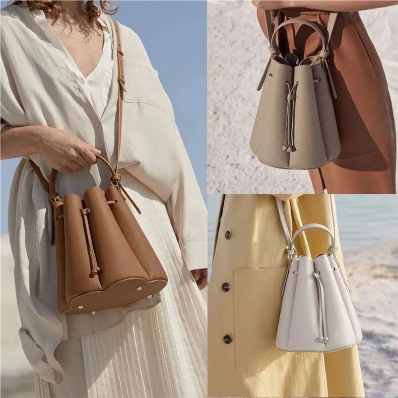 

Trendy French Floral Shoulder Bag - Soft Round Tube Crossbody, Versatile Day Bag for Work & Travel, Women's Fashion Accessory