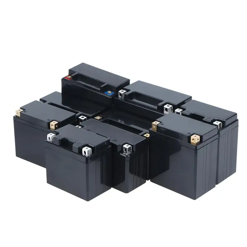 12V Multiple Sizes Plastic Protective Cover Motorcycle Start Lithium Battery Embedded Plastic Protective Cover