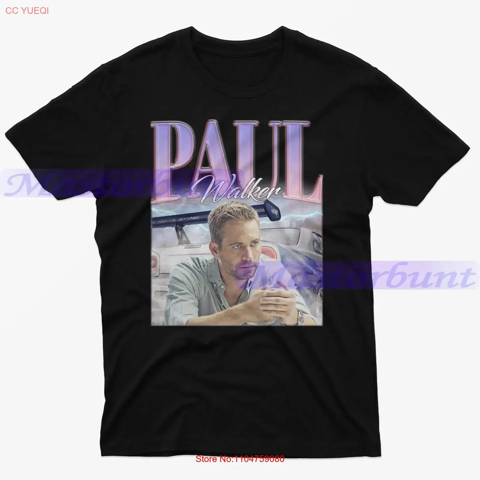 Paul Wakler T Shirt SweaT Walker Vintage Retro 90s vintage Washed Unisex Stretched Soft Breathable graphic Casual homme