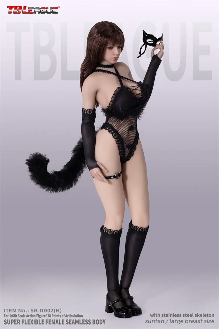 Presale TBLeague SR-CD01H / SR-DD02 1/6 Scale Sexy Action Figures Platinum Silicone Super Flexible Joint Blank Body Model