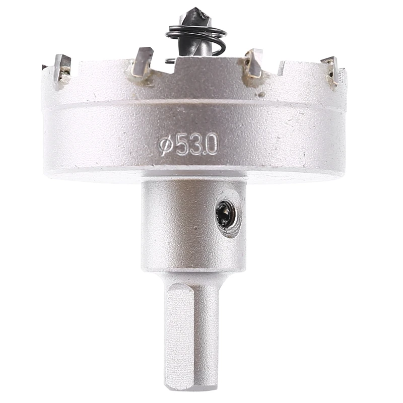 Jeu de forets à pointe en carbure pour bois et métal, scie cloche, 16-53mm, 13 pièces