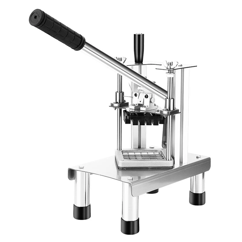 フランスのフライチップを切断するためのプロのステンレス鋼カッター,手動ポテトの切断機