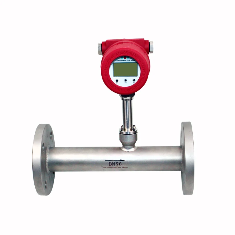 

Factory SS304 Natural Air Measurement CO2 4-20mA Insertion Thermal Mass Flowmeter