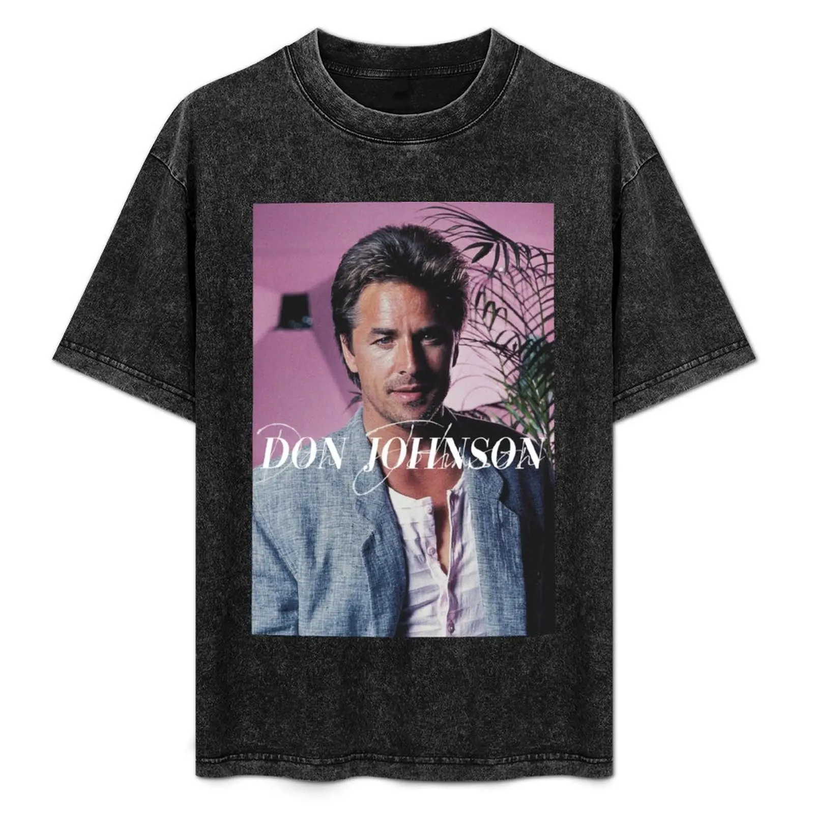 

Don Johnson // Vintage T-Shirt Stretch Fabric Comfort T-Shirt