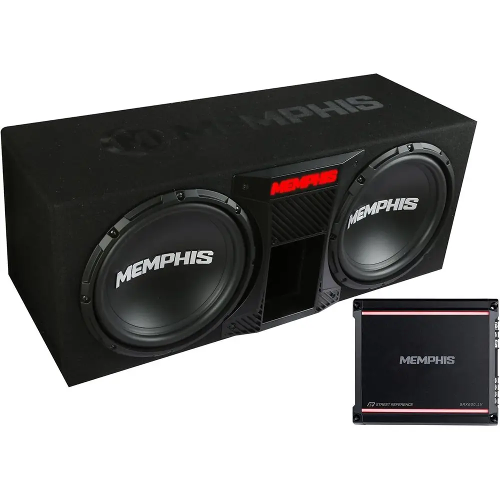 

SRXE12DP Dual 12" SRX Vented Bass Package with SRX600.1V Ampliier