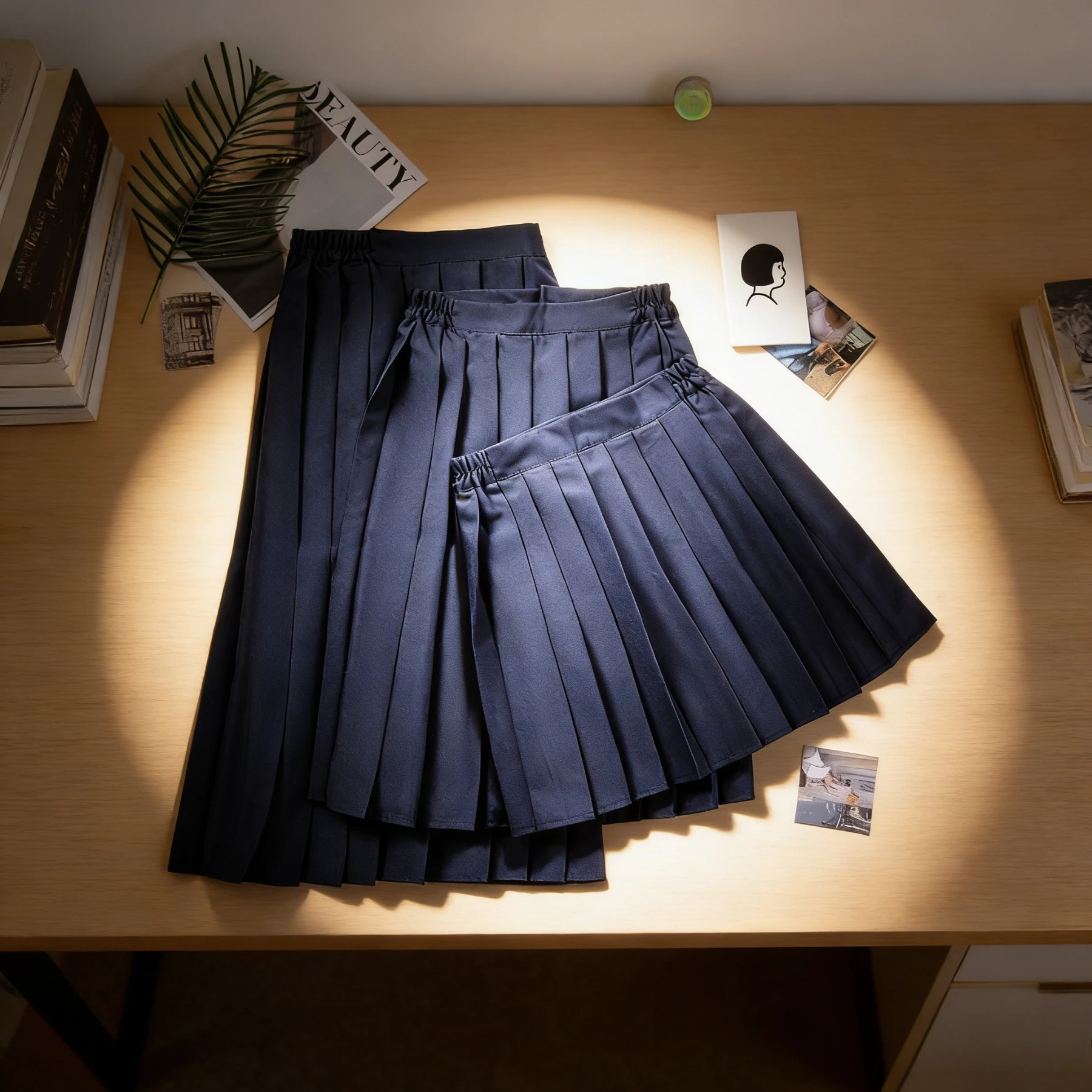 autumn-new-arrival-jk-uniform-pleated-skirt-basic-navy-blue-college-style-lightweight-versatile-ideal-for-daily-school-wear
